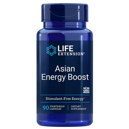 Азиатски Женшен 200 мг | Ginseng Energy Boost | Life Extension, 30 V капс. 