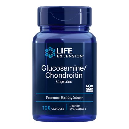 Глюкозамин Хондроитин | Glucosamine Chondroitin | Life Extension, 100 капс. 