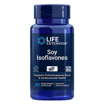 Соя изофлавони | Soy Isoflavones | Life Extension, 30 капс. 