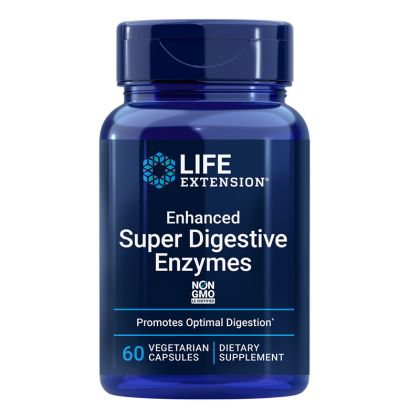 Растителни храносмилателни ензими | Super Enzymes | Life Extension, 60 V капс. 