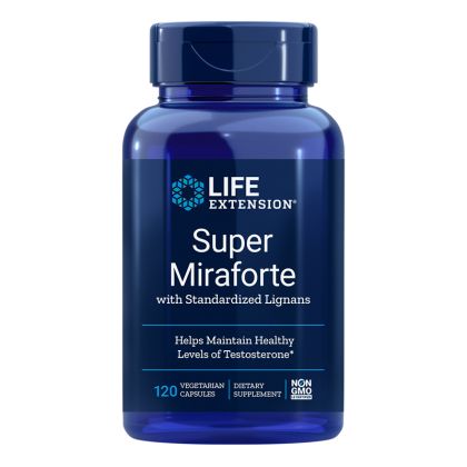 Формула за мъже | Super Miraforte with Standardized Lignans | Life Extension, 120 V капс. 