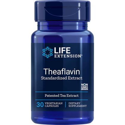 Теафлавин ( черен чай ) | Theaflavin Standardised Extract | Life Extension, 30 V капс. 
