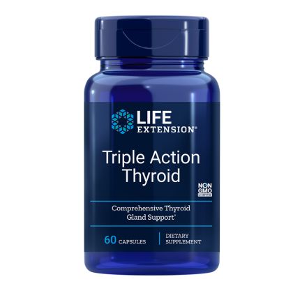 Формула за Щитовидна жлеза | Triple Action Thyroid | Life Extension, 60 капс. 