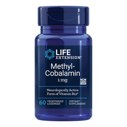 Витамин В12 ( Метилкобаламин ) 1000 мкг | Vitamin B12 | Life Extension, 60 V табл. за смучене 
