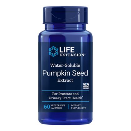Екстракт от тиквено семе 262 мг | Water-Solube Pumpkin Seed Extract | Life Extension, 60 V капс.