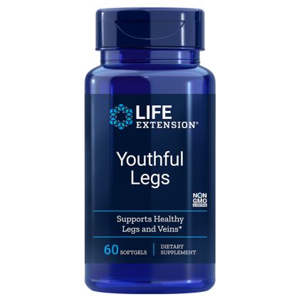 Формула за венозната система с Диосмин | Youthful Legs | Life Extension, 60 софтгел капс.