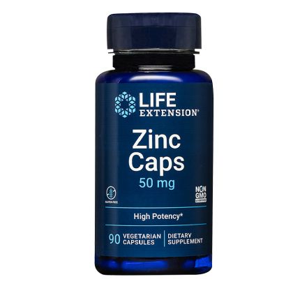 Цинк 15 мг | Zinc | Life Extension, 150 V капс.