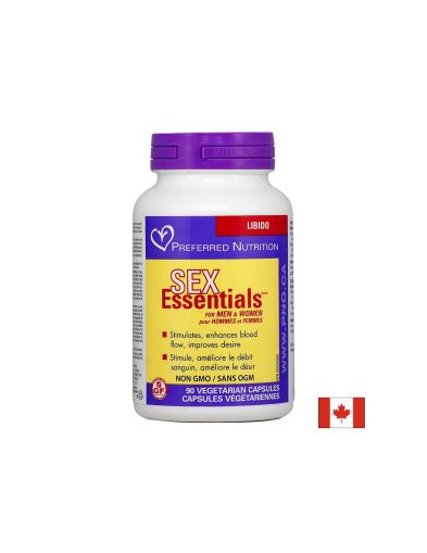 Sex Essentials® for Men & Women | Natural Factors, 90 капсули