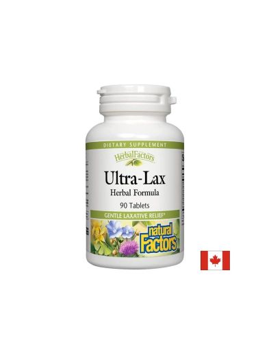 Ultra-Lax/ Ултра-Лакс x 90 таблетки Natural Factors