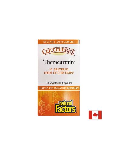 CurcuminRich™ Theracurmin™ / Теракурмин™, 30 mg, 30 капсули Natural Factors