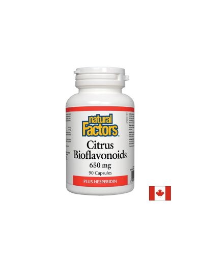 Citrus Bioflavonoids/ Цитрусови Биофлавоноиди + Хесперидин х 90 капсули Natural Factors
