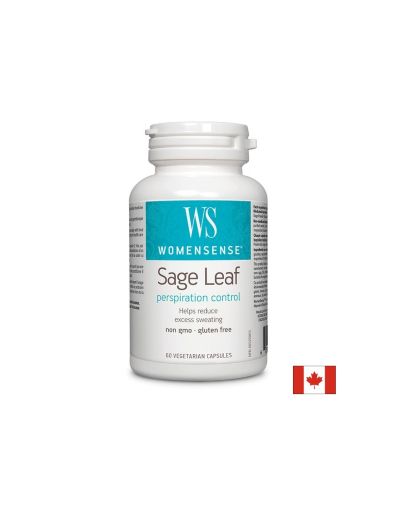 Sage Leaf WomenSense®/ Салвия/ Градински чай (лист) 350 mg х 60 капсули Natural Factors