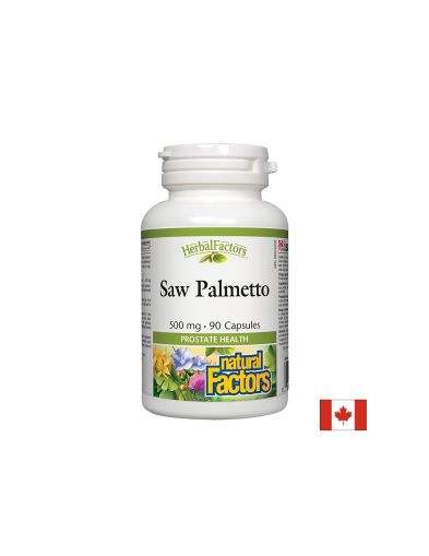 Saw Palmetto/ Сао Палмето 500 mg х 90 капсули Natural Factors