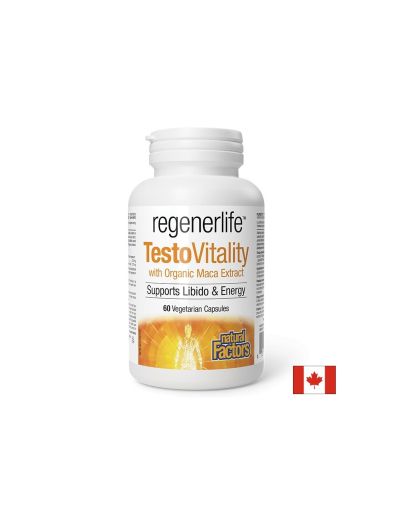 Формула за мъже TestoVitality Regenerlife™ - Тестостерон, енергия и мъжка виталност, 60 капсули