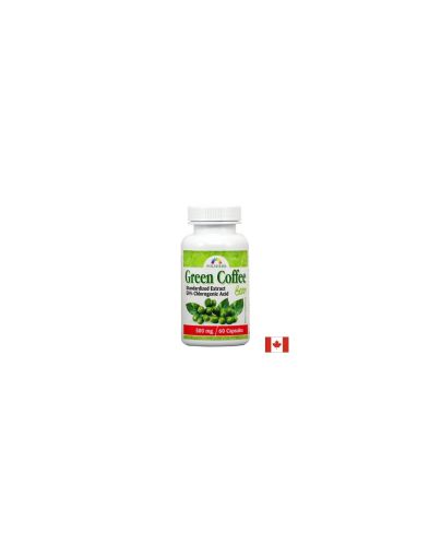 Зeлено кафе 500 мг | Green Coffee | Natural Factors, 60 капс. 