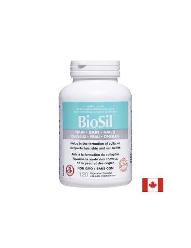 BioSil™ Hair, Skin & Nails/ Коса, кожа и нокти x 120 капсули Natural Factors