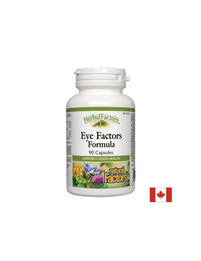 Eye Factors Formula/ Формула в подкрепа на зрението х 90 капсули Natural Factors