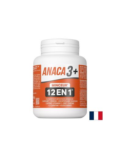Формула за отслабване и повишен апетит 12 в 1 | Minceur 12 en 1 | Anaca3, 120 капс.