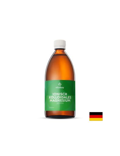 Йонно-колоиден магнезий – За релакс и минерален баланс, 50 PPM, 1000 ml