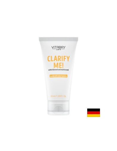 Маска за лице с червена глина и лайм Clarify Me, 50 ml
