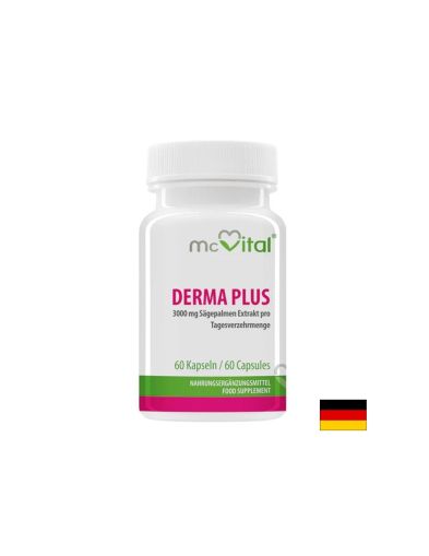 Коса и кожа - Дерма плюс (Derma Plus) McVital, 60 капсули