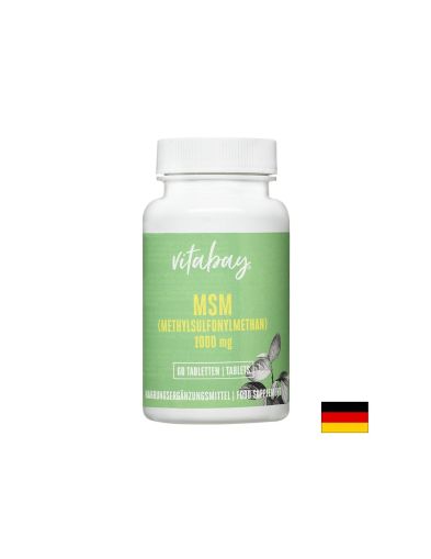 Кости и стави - МСМ (Метилсулфониметан), 1000 mg х 60 капсули