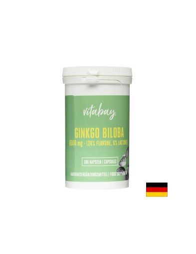 Памет и концентрация - Гинко Билоба, 6000 mg х 180 капсули