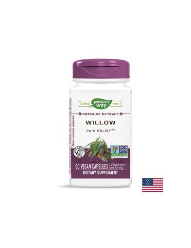 Бяла Върба 400 мг | Willow | Nature’s Way, 60 капс. 