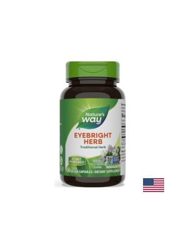 Eyebright Herb - Очанка – билка за здрави очи, 430 mg, 100 капсули  Nature’s Way