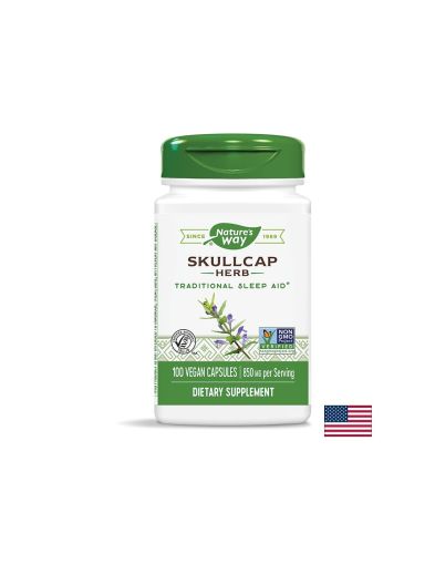 Шлемник Билка 425 мг | Skullcap Herb | Nature’s Way, 100 капс. 