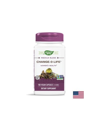 Change-O-Life / Чейндж-О-Лайф / При менопауза, 180 капсули Nature’s Way