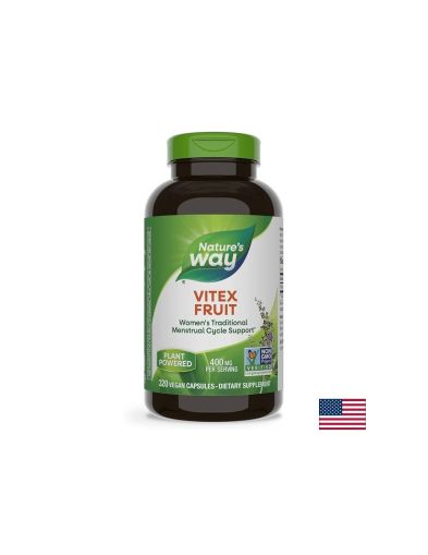 Витекс Плод 400 мг | Vitex Fruit | Nature’s Way, 320 капс. 