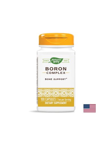 Бор 3 мг | Boron Complex | Nature’s Way, 100 капс. 