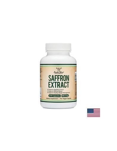 Екстракт от шафран 88.5 мг | Saffron Extract  | Double Wood, 210 капс.