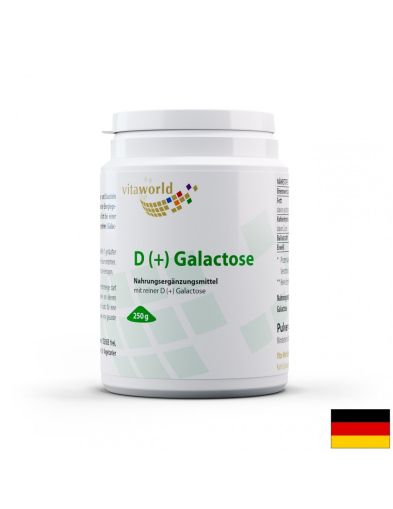 Д - Галактоза | D-Galactose | Vitaworld ® , 250 g прах