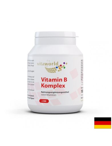 Витамин Б комплекс | Vitamin B Complex | Vitaworld ®, 100 капс.