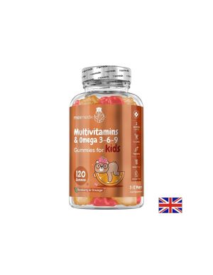 Мултивитамини + Омега 3-6-9 (формула за деца), 120 желирани таблетки