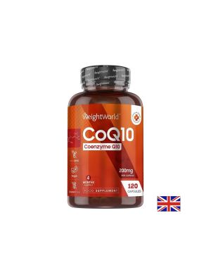 Коензим Q10 200 мг | CoQ10 | Weight World , 120 капс.