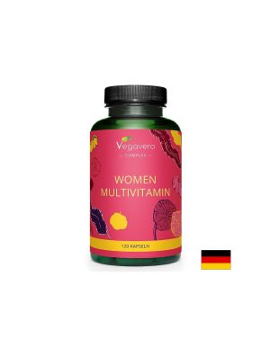 Мултивитамини за Жени (веган) | Women Multivitamin Vegan | Vegavero, 120 капс.