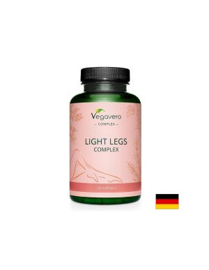 Билков комплекс в подкрепа на кръвоносните съдове и кръвообращението | Light Legs Complex | Vegavero, 120 капс.