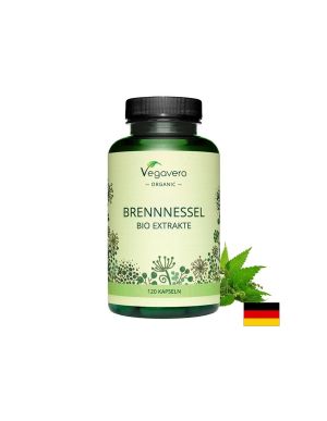 Копривa (екстракт от корен и лист), БИО | Brennnessel Bio Extrakte | Vegavero, 120 капс.