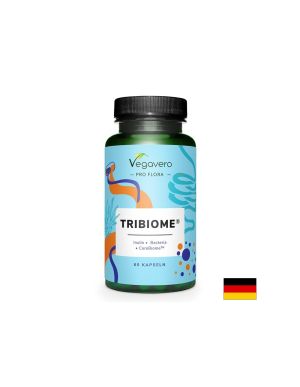 Инулин + Пробиотик Tribiome® - 10 млрд. активни пробиотици, 60 капсули