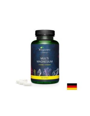 Магнезий с витамин В6 и В2 | Multi Magnesium | VegaVero, 180 капс.
