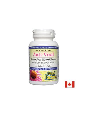 Анти Вирал за добър имунитет | Anti-Viral |  Natural Factors, 60 софтгел