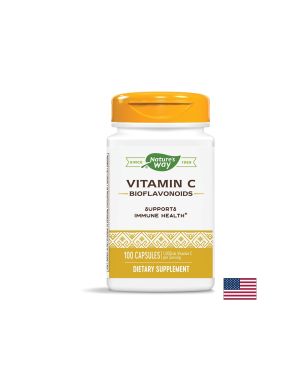 Витамин Ц с Биофлавони 500 мг | Vitamin C Bioflavonoids | Nature’s Way, 100 капс.