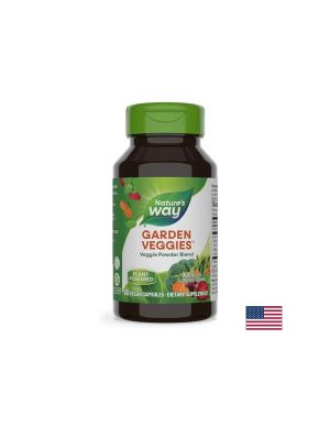 Зеленчуков антиоксидант Garden Veggies - Силен имунитет и клетъчно здраве, 60 капсули Nature’s Way