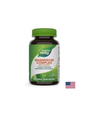 Магнезий Комплекс 250  мг | Magnesium Complex | Nature’s Way, 100 капс.