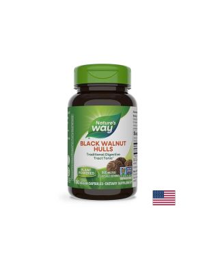 Черен орех 500 мг | Black Walnut Hulls | Nature's way, 100 капс.