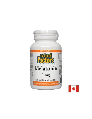 Melatonin/ Мелатонин 1 mg x 90 сублингвални таблетки Natural Factors