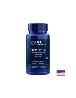 Червена боровинка 500 мг | Cran-Max® Cranberry Concentrate | Life Extension, 60 капс.